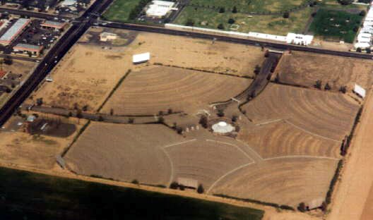 aerial photo of field