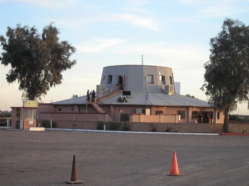 Scottsdale 6 concession stand and projection booth.