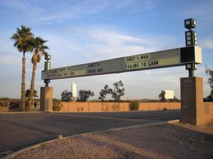 Scottsdale 6 entrance sign.