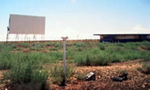 field, screen, and concession, courtesy of Bob Meza