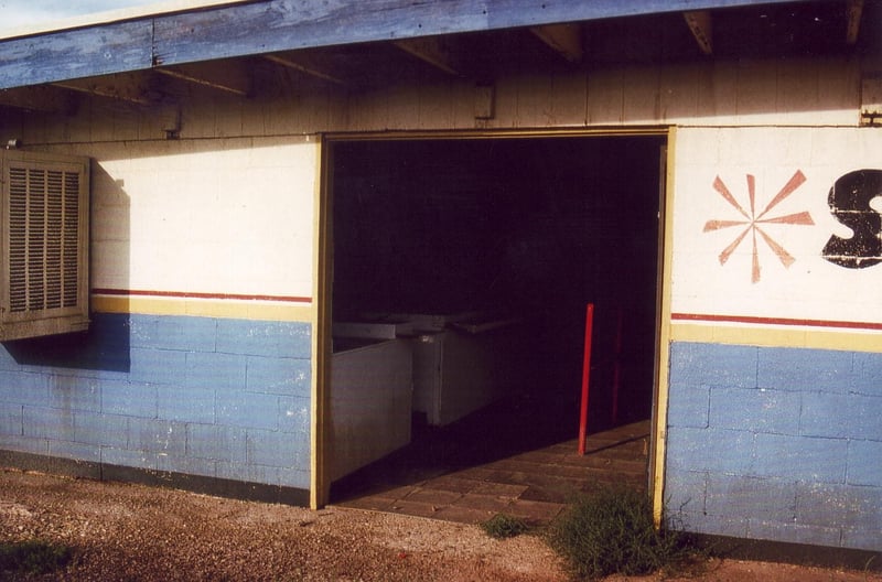 West entrance to the snack bar