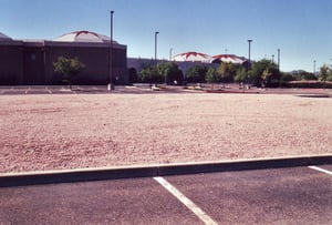 Picture of the large indoor theater building Century 16