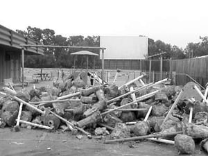 These images were taken prior and during the demolition of the 101 Drive-In In Ventura, CA.> I have MANY more images if there is an interest.