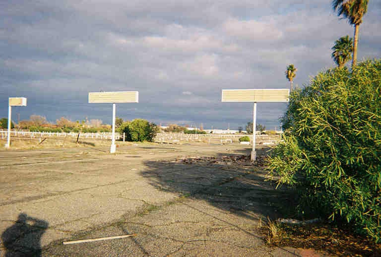 Signs on Entrance Road