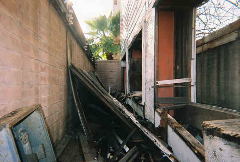 View of inside the Marquee base.