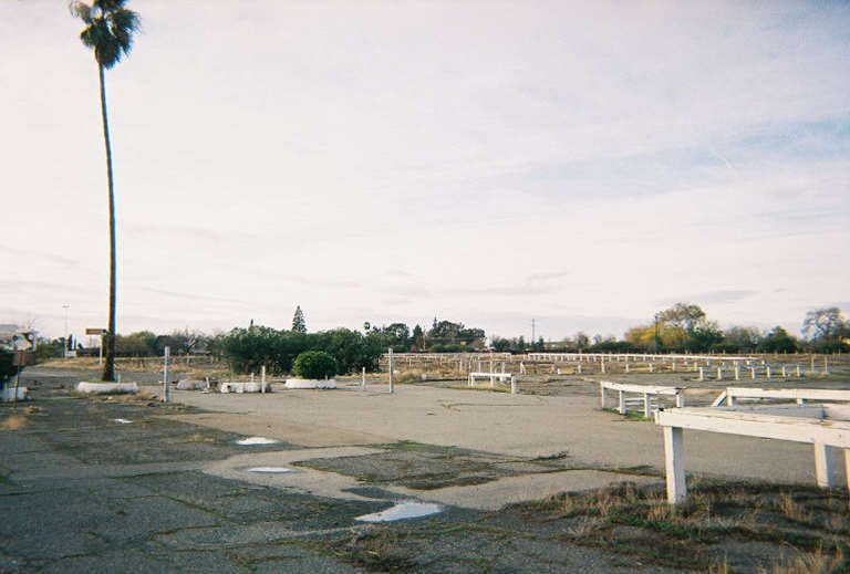 View of entrance road from behind former Box Offices.