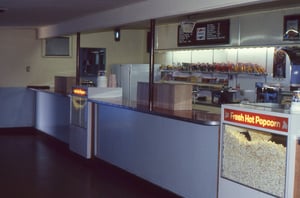 inside of snack bar