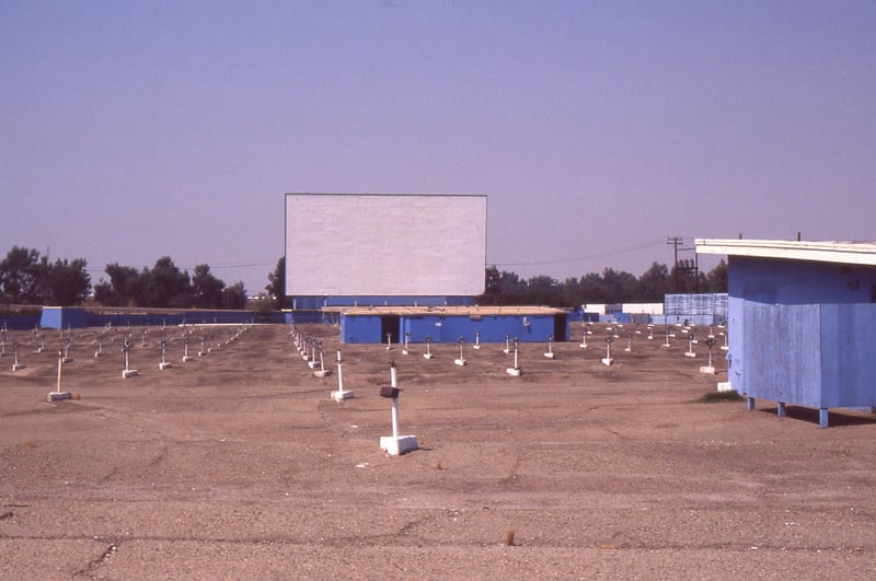 You can see both snack bars here. The Back snack bar as it was called, is at the right of the photo.