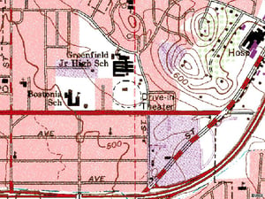 topo map