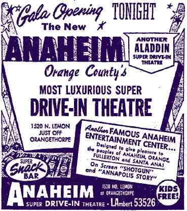 grand opening ad August 3, 1955
