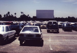 Lot during swap meet