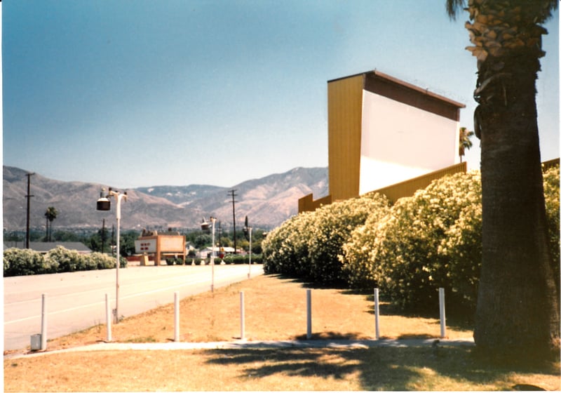 Looking East just away from the box office.