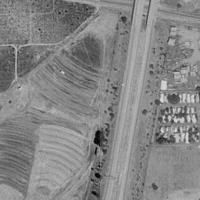 Satellite image: Aerial view of Bridgehead Drive-In taken in 1993