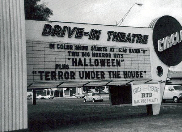 Circle Drive-in in Long Beach, CA in the late 1970's.