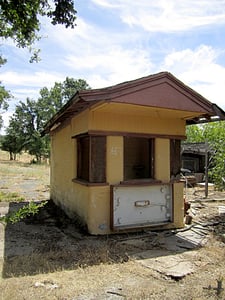 Eldorado Drive-In Box Office.