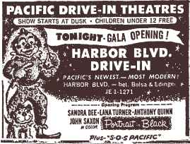 grand opening ad June 29, 1960