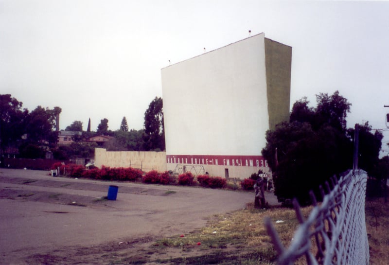 Screen from the front