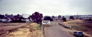 Panoramic view of the entrance with marquee