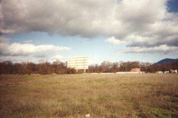 Photo by Steve Swanson; wide shot of the property showing the rear of the screen tower