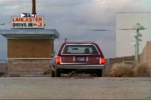 Lancaster Drive-In ticket booth from the 1985 movie "Spies Like Us"