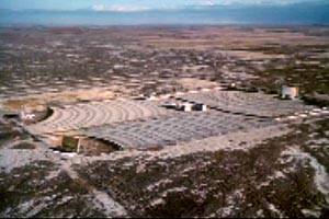 Lancaster Drive-In aerial from the 1985 movie "Spies Like Us"