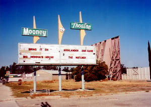 marquee, screen tower