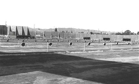 1939 pic of lot, with megaphones and their speaker poles