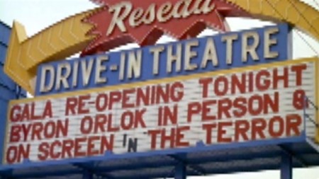 Reseda marquee from the 1968 Boris Karloff movie "Targets"