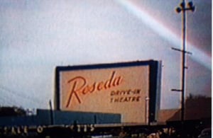 Reseda screen from the 1968 Boris Karloff movie "Targets"