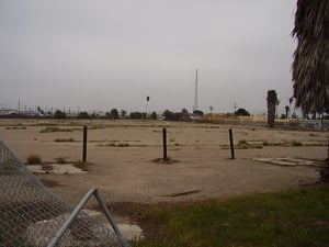 Present day Sky View as an empty lot