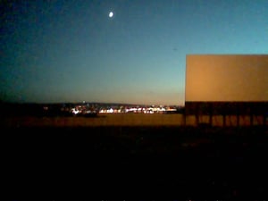 Screen 1 at sunset