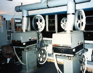 Projection is done using Simplex projectors, 25 years old in '97.