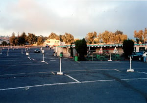 field, concession stand