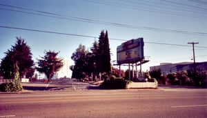 Marquee as seen from the road