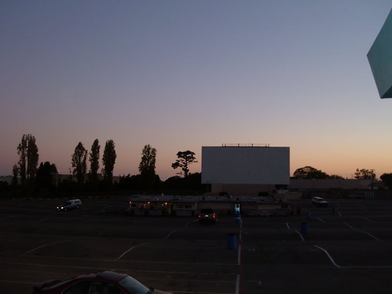 Sunset at The Skyview Drive-In