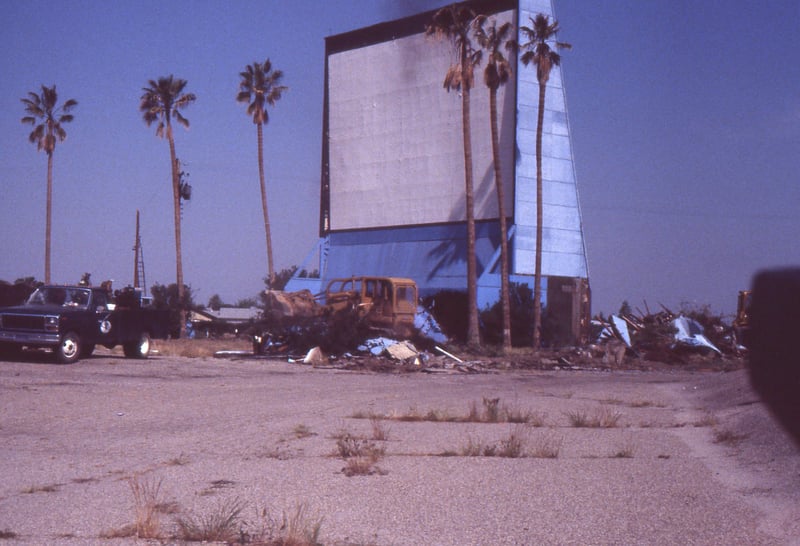 This was the fate of most old drive in theaters