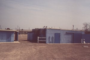 Another shot of the snack bar and projection booth.