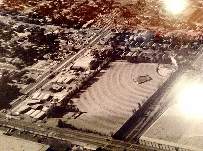 SAN JOSE SPARTAN DRIVE IN MOVIE THEATRE ALMA  1st St DOWNTOWN