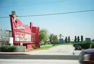 ANOTHER PICTURE OF THE STARLITE DRIVE-IN  MARQUEE AT S.EL MONTE!!