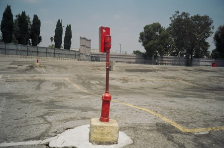 one of those old speaker pole at starlite drive in south. el monte!
