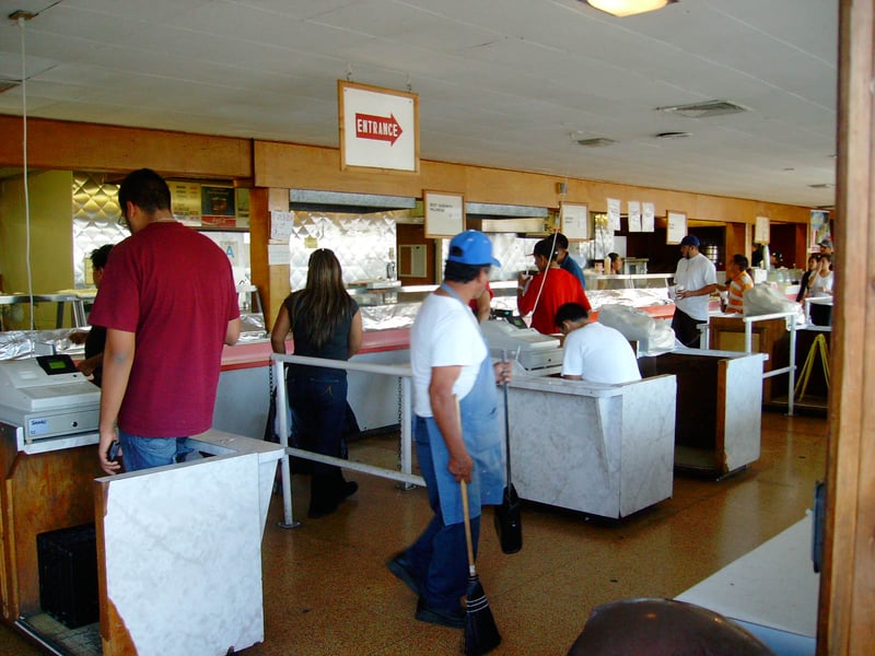 Inside the concession building. I'm told by my dad its still pretty much the way it looked when the drive-in was operating.