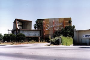 screen tower and marquee