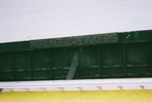 "Replace Speakers"