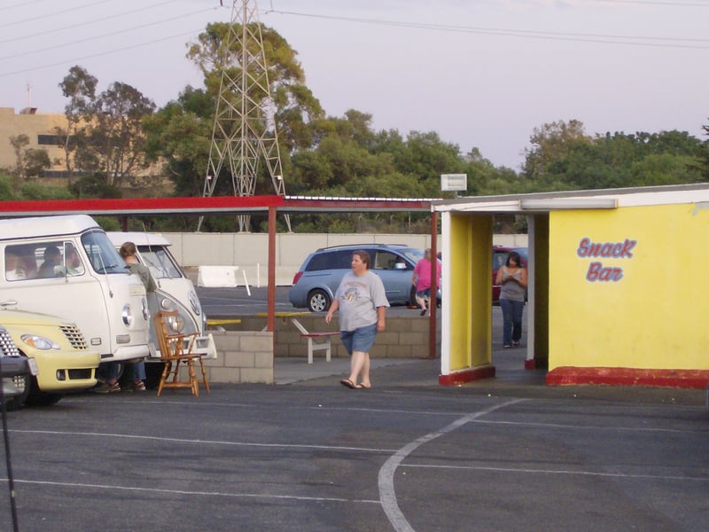 Sunset Drive-In Snack Bar and VW