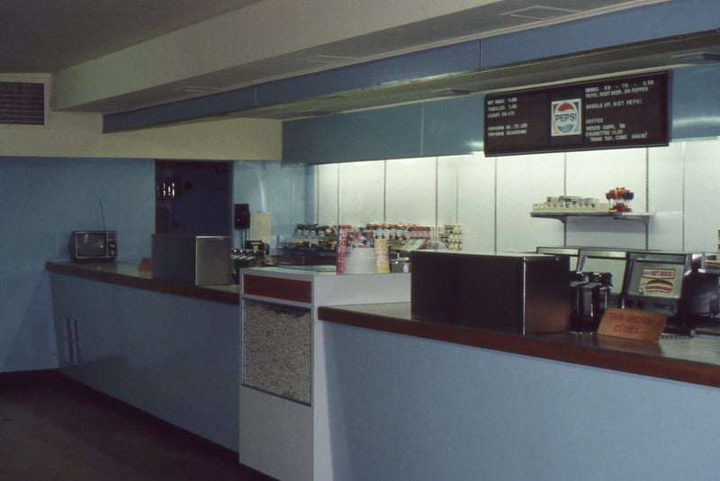 inside snack bar