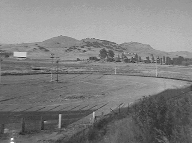 Photo taken from the Vallejo Speedway, you can see the UA Crescent screen to the left.