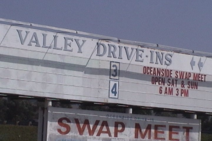 Valley Drive-In marquee