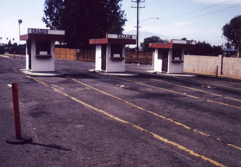 Ticket booths