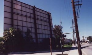 screen tower; taken in February, 1998