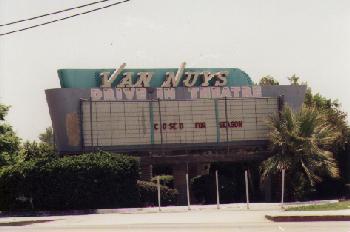 Aerial view of former drive-in site